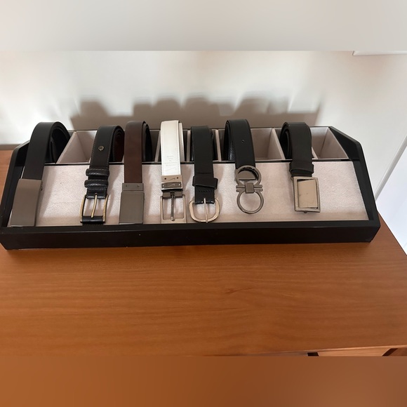 Belt organizerholds 10 belts